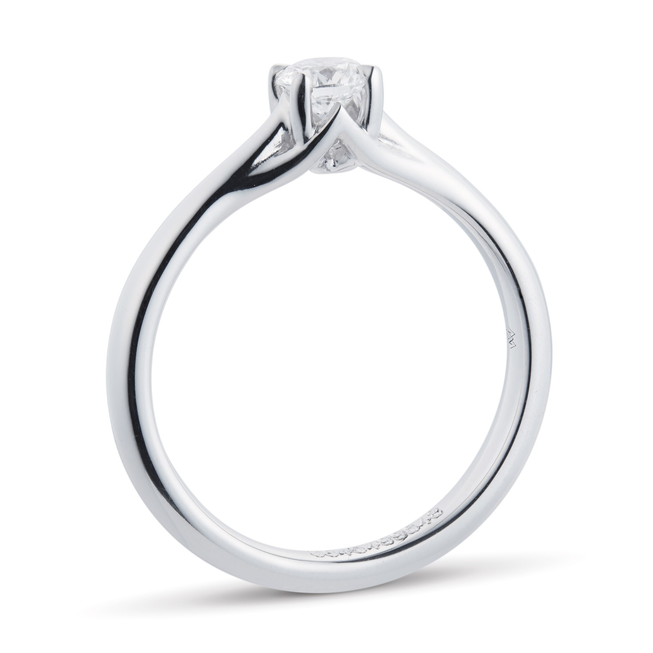 Mappin & Webb Ena Harkness Platinum 0.33ct Diamond Engagement Ring