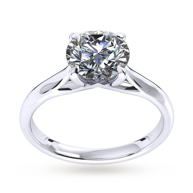 Ena Harkness Engagement Ring 0.40 Carat - Ring Size K