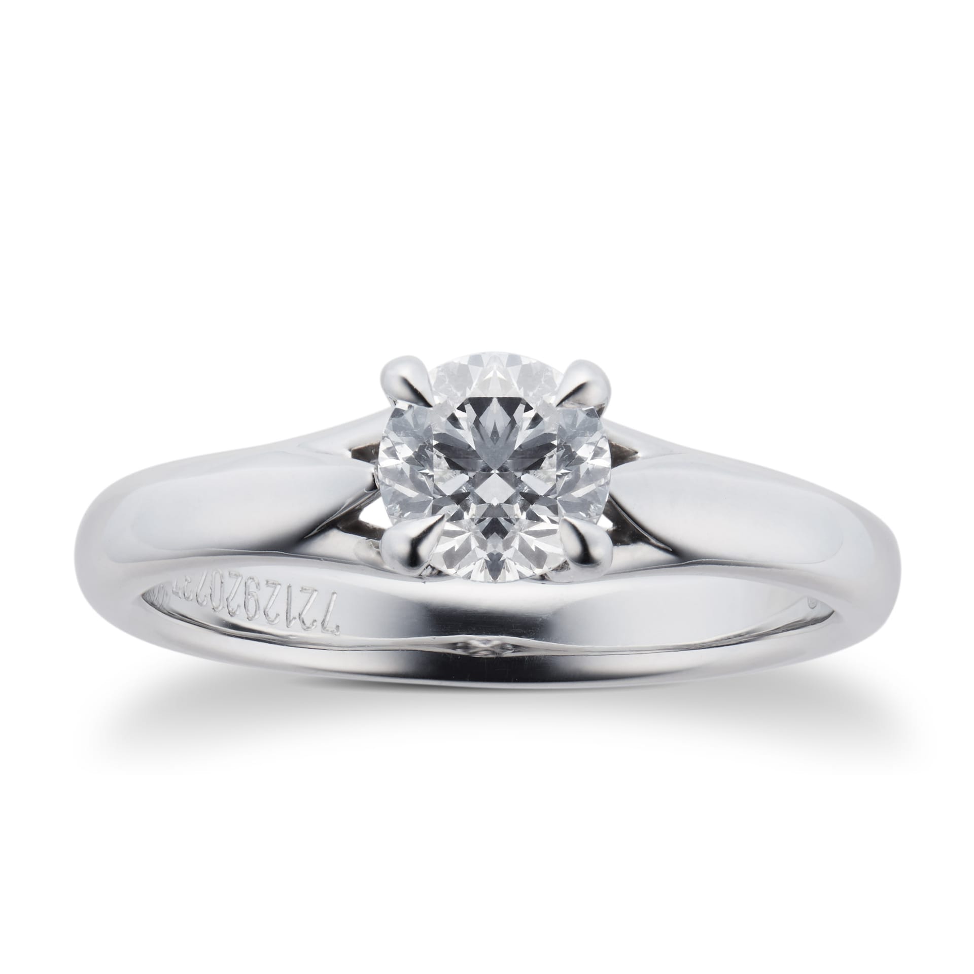 Mappin & Webb Ena Harkness Platinum 0.70ct Diamond Engagement Ring