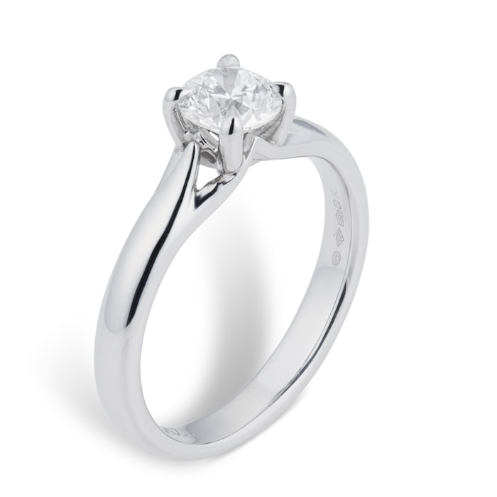 Mappin & Webb Ena Harkness Platinum 0.70ct Diamond Engagement Ring