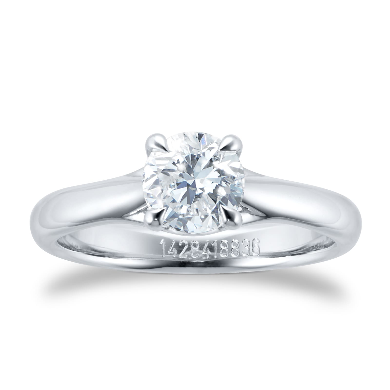 Ena Harkness Engagement Ring 1.00 Carat - Ring Size I