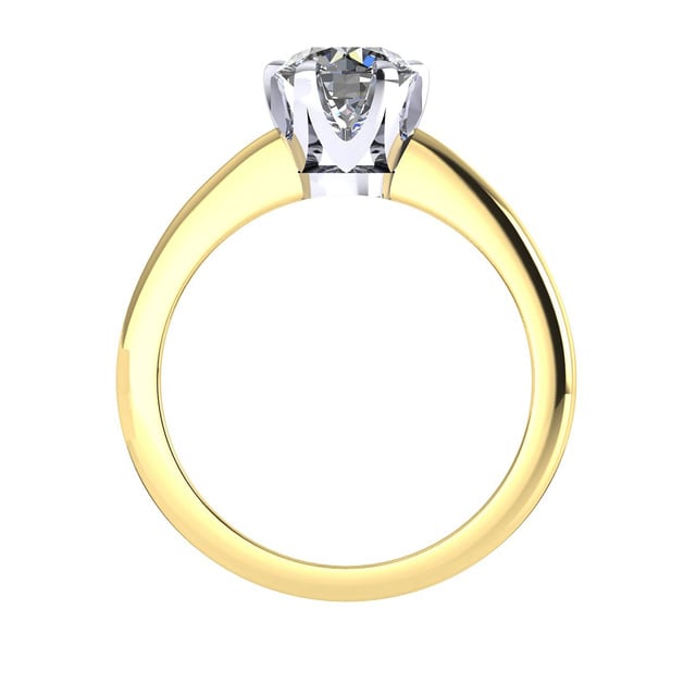 Mappin & Webb Hermione 18ct Yellow Gold 0.25ct Diamond Engagement Ring