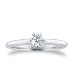 06016567 - Hermione Platinum 0.25ct Diamond Engagement Ring