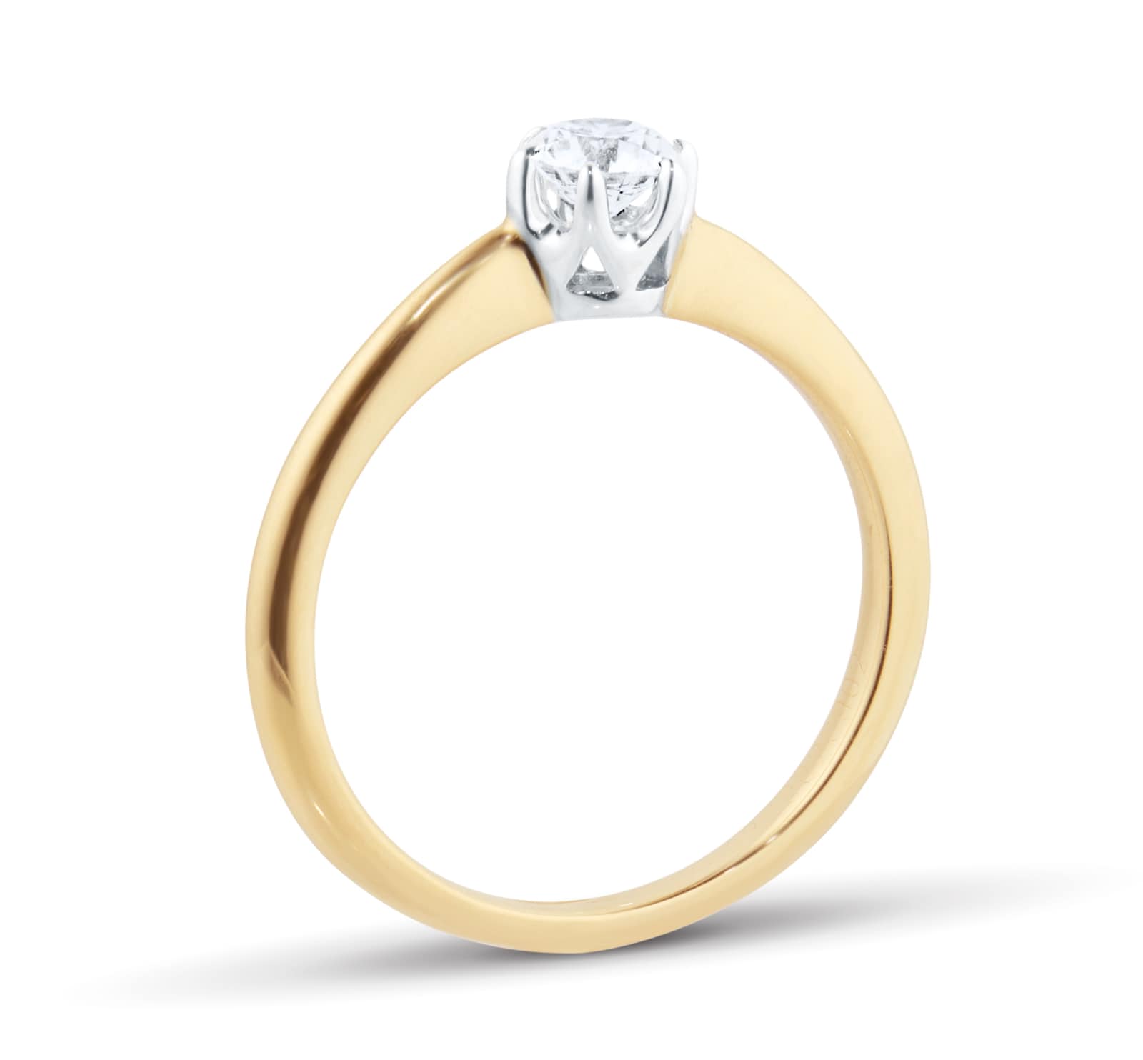 Mappin & Webb Hermione 18ct Yellow Gold 0.40ct Diamond Engagement Ring