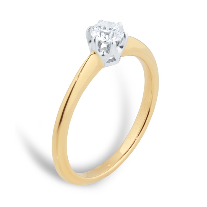 Mappin & Webb Hermione 18ct Yellow Gold 0.40ct Diamond Engagement Ring