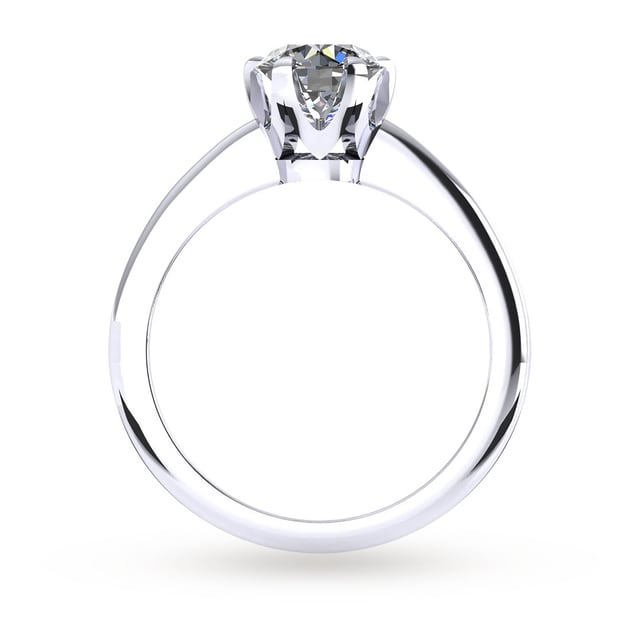 Mappin & Webb Hermione Platinum 0.40ct Diamond Engagement Ring - Ring Size J