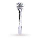 Mappin & Webb Ena Harkness Three Stone Platinum 1.60cttw Diamond Engagement Ring