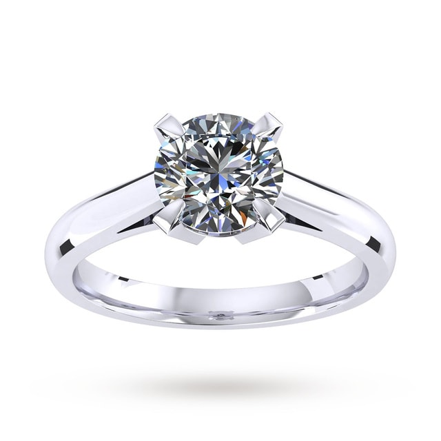 Mappin & Webb Sweet Belvedere Platinum 0.33ct Diamond Engagement Ring