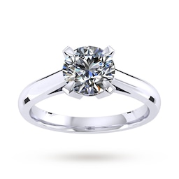 06016649 - Sweet Belvedere Platinum 0.33ct Diamond Engagement Ring