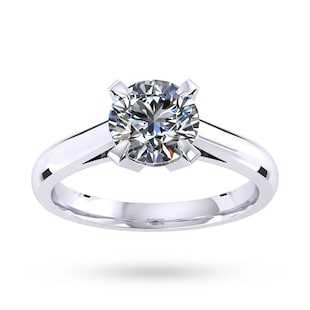 Mappin & Webb Sweet Belvedere Platinum 0.50ct Diamond Engagement Ring