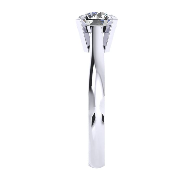 Mappin & Webb Sweet Belvedere Platinum 0.50ct Diamond Engagement Ring