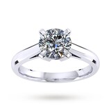 Mappin & Webb Sweet Belvedere Platinum 1.00ct Diamond Engagement Ring