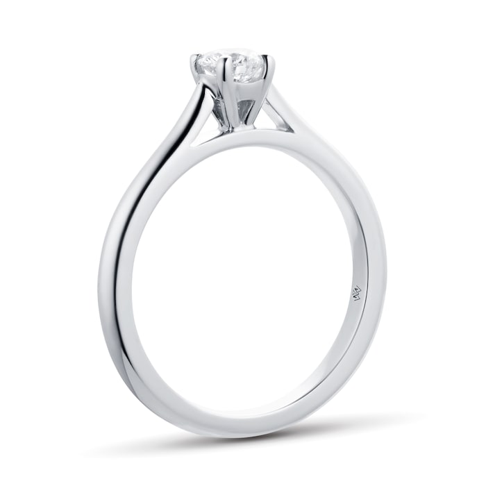 Mappin & Webb Silhouette 18ct White Gold 0.25ct Diamond Engagement Ring