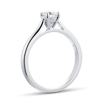 Mappin & Webb Silhouette 18ct White Gold 0.50ct Diamond Engagement Ring Mappin & Webb Silhouette 18ct White Gold 0.50ct Diamond Engagement Ring