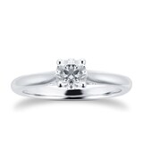 Mappin & Webb Silhouette 18ct White Gold 0.70ct Diamond Engagement Ring