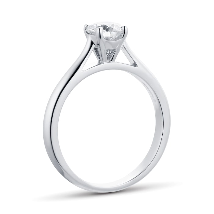 Mappin & Webb Silhouette 18ct White Gold 0.70ct Diamond Engagement Ring