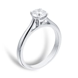 Mappin & Webb Silhouette 18ct White Gold 0.70ct Diamond Engagement Ring