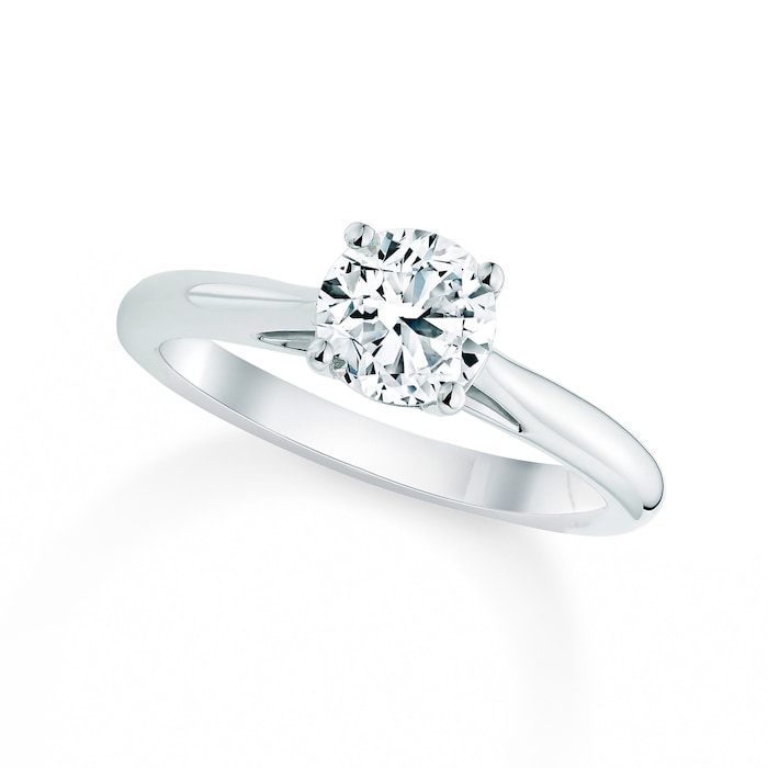 Mappin & Webb Silhouette 18ct White Gold 1.00ct Diamond Engagement Ring