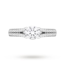 06016695 - 18ct White Gold 1.00cttw Brilliant Cut Diamond Ring