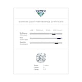Mappin & Webb Platinum 0.30 Carat Diamond Plain Shoulder Engagement Ring