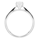 Goldsmiths 18ct White Gold 0.50ct Diamond Solitaire Ring