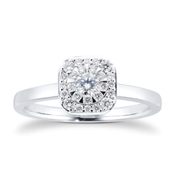 06017519 - Masquerade 18ct White Gold 0.30cttw Diamond Ring