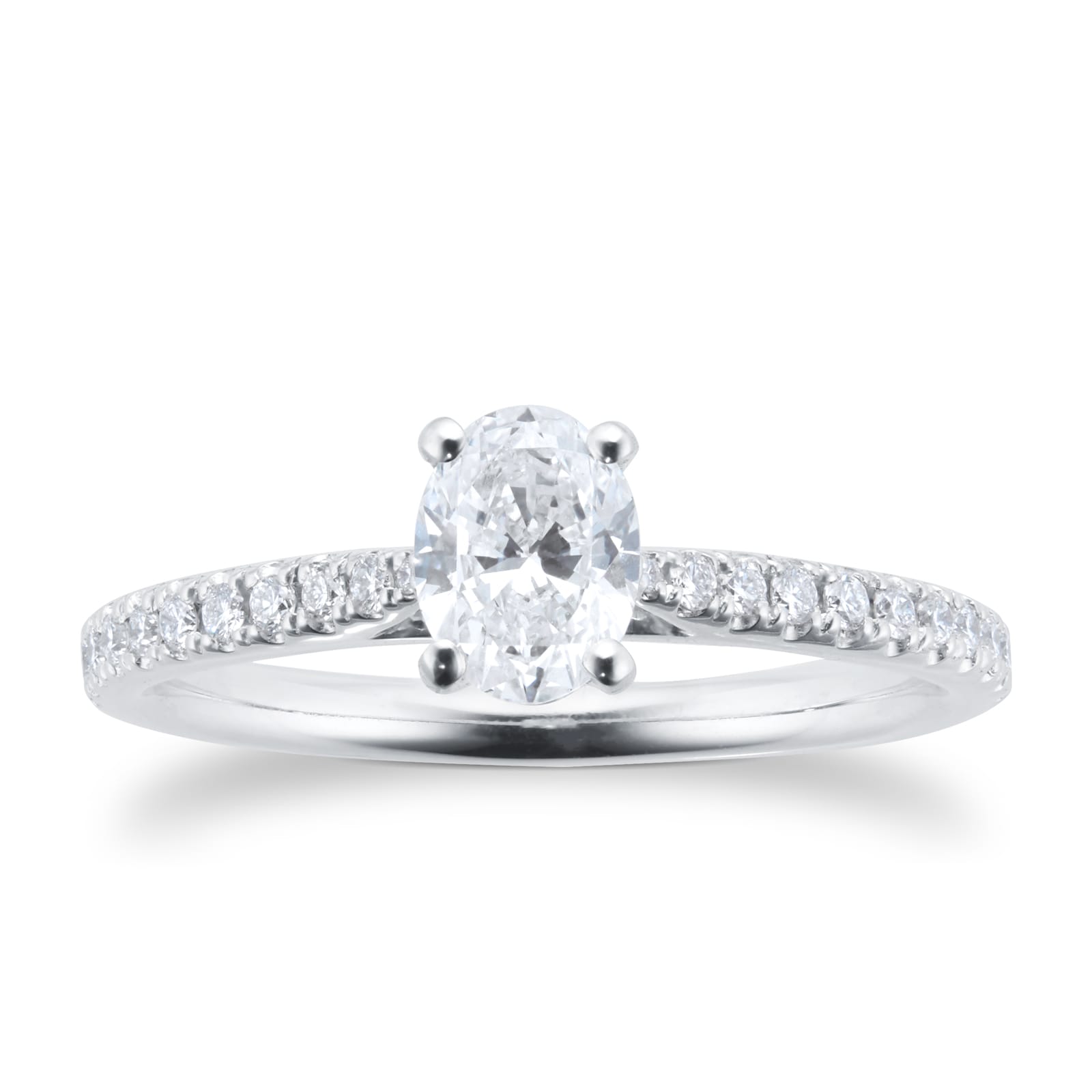 Mappin & Webb Constance Platinum Oval Cut 0.64cttw Engagement Ring Mappin & Webb Constance Platinum Oval Cut 0.64cttw Engagement Ring