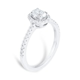 Mappin & Webb Amelia Platinum 0.75cttw Diamond Engagement Ring