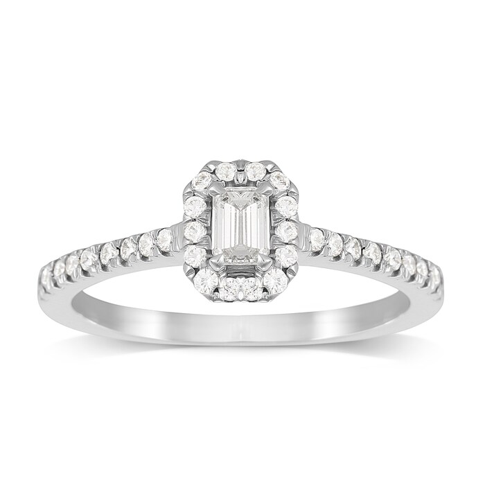 Mappin & Webb Amelia Platinum 0.33cttw Diamond Engagement Ring