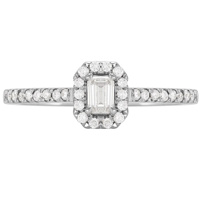 Mappin & Webb Amelia Platinum 0.33cttw Diamond Engagement Ring