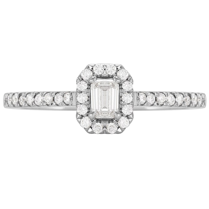 Mappin & Webb Amelia Platinum 0.33cttw Diamond Engagement Ring