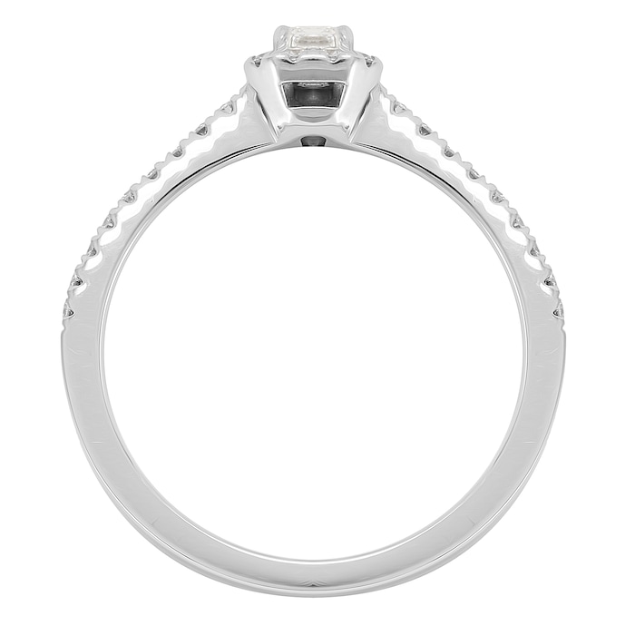 Mappin & Webb Amelia Platinum 0.33cttw Diamond Engagement Ring