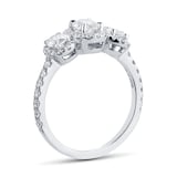 Mappin & Webb Amelia Platinum Oval 1.50cttw Diamond Engagement Ring