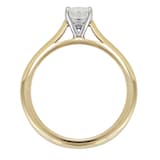 Mappin & Webb Silhouette 18ct Yellow Gold 0.25ct Diamond Engagement Ring - Ring Size Q