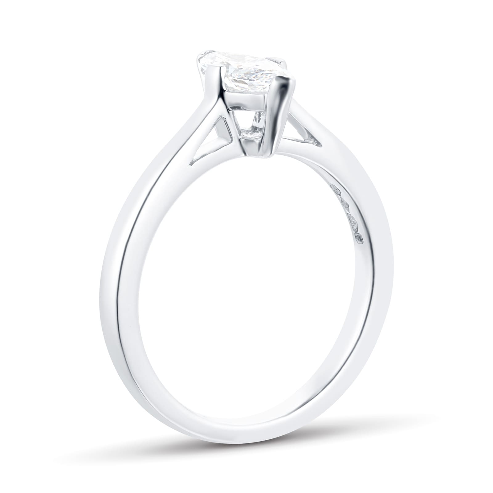Mappin & Webb Belvedere Platinum 0.50ct Marquise Diamond Engagement Ring Mappin & Webb Belvedere Platinum 0.50ct Marquise Diamond Engagement Ring