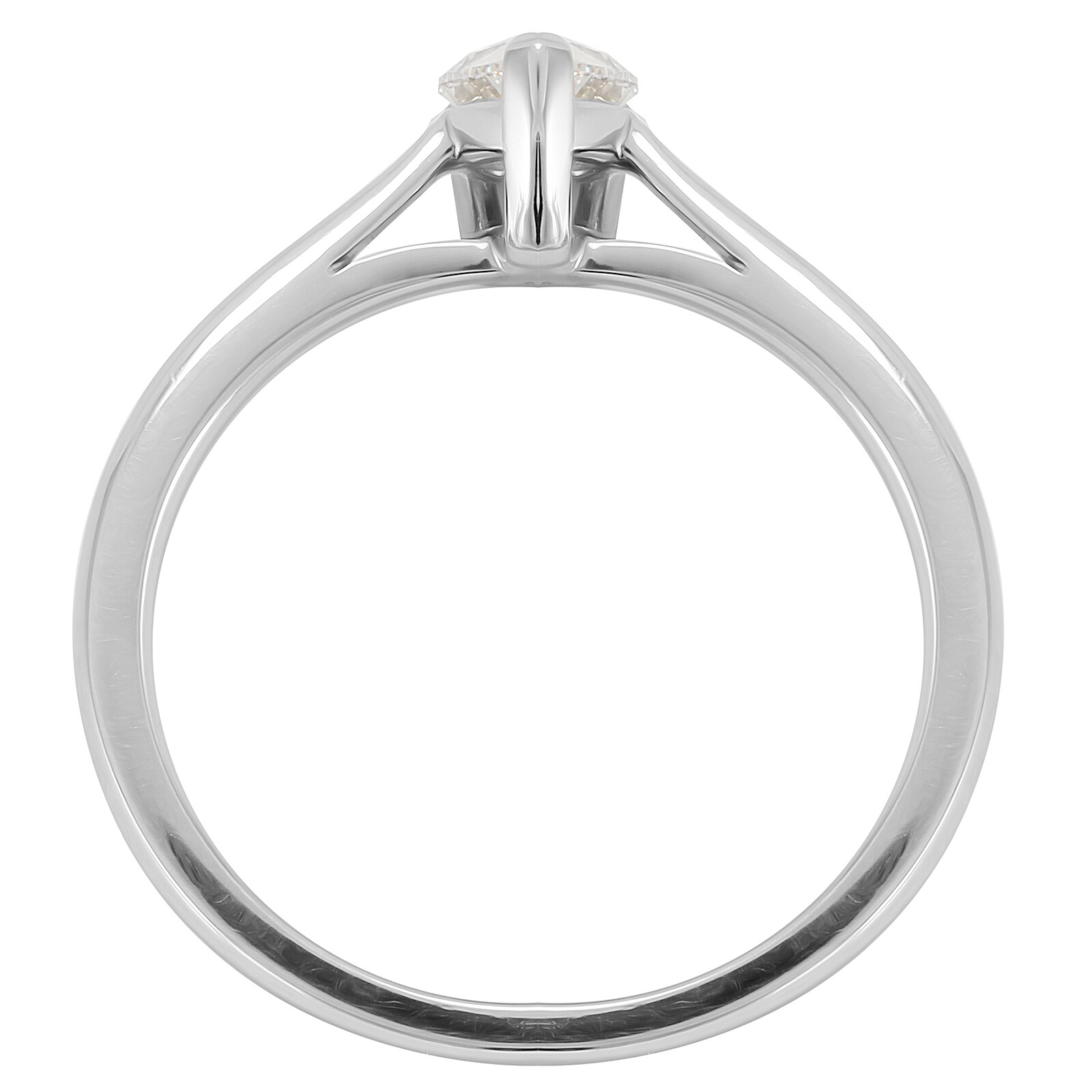 Mappin & Webb Belvedere Platinum 0.80ct Pear Diamond Engagement Ring