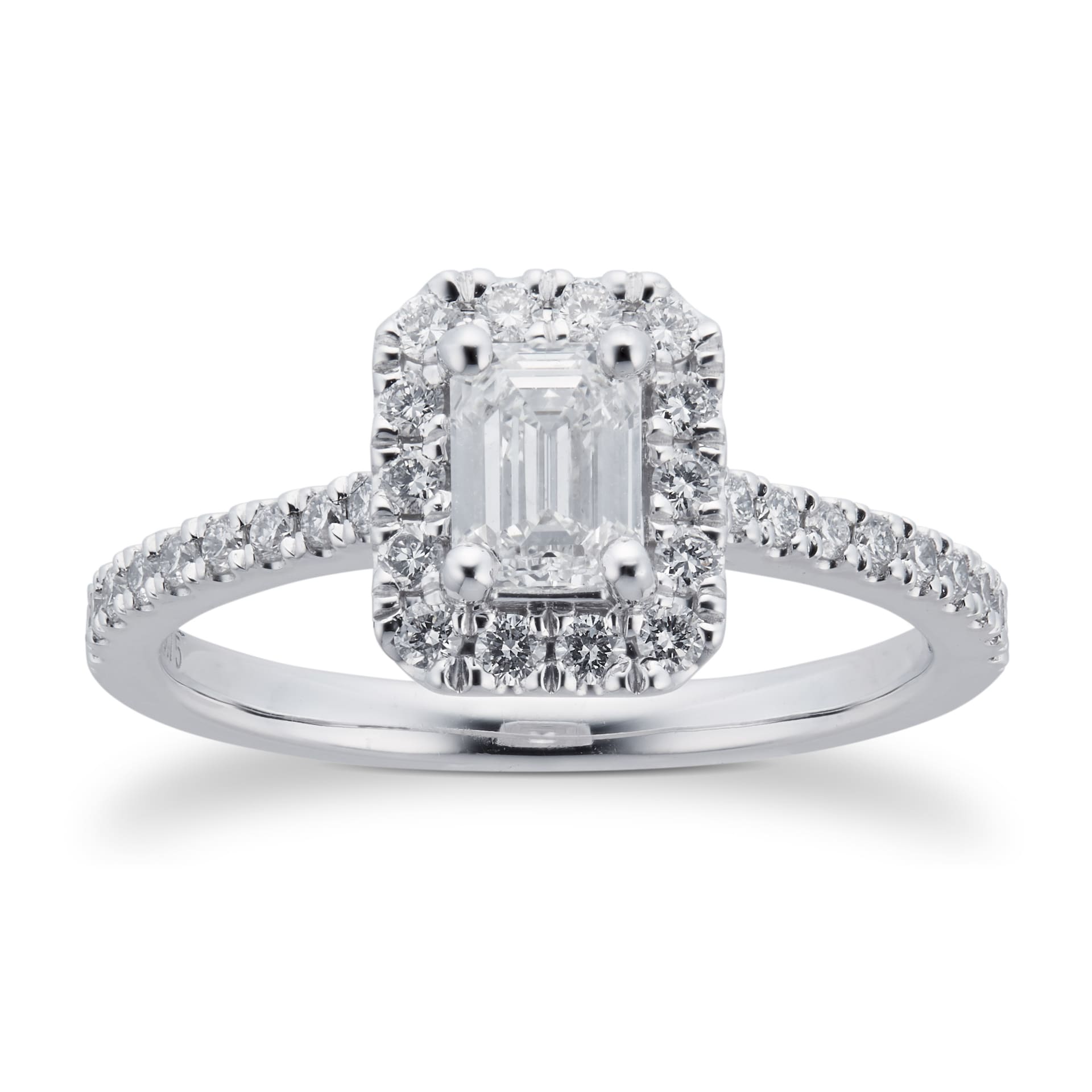 Emerald Cut Engagement Rings, Emerald Cut Diamond Rings Online UK ...