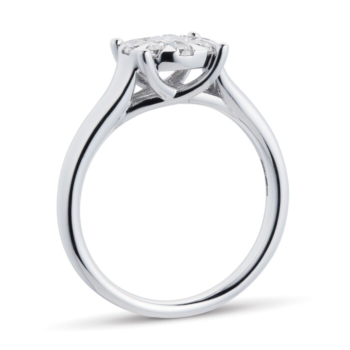 Mappin & Webb Masquerade 18ct White Gold 0.68cttw Diamond Ring