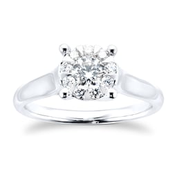 06018419 - Masquerade 18ct White Gold 0.48cttw Diamond Ring