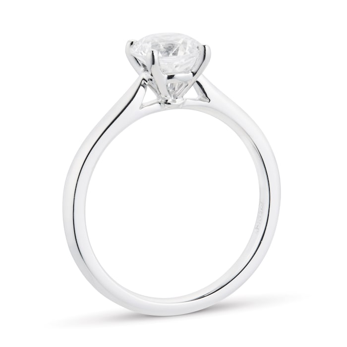 Mappin & Webb Platinum 1.00ct Diamond Solitaire Ring