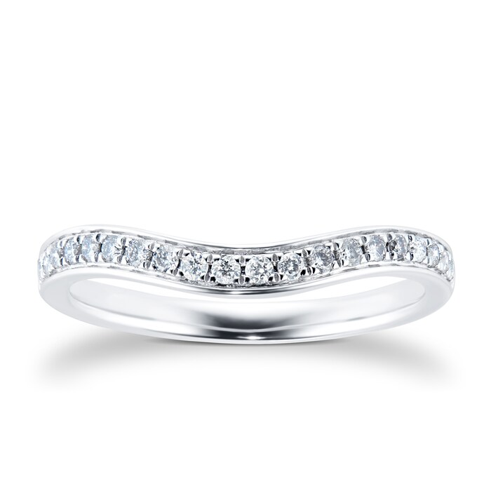 Goldsmiths Platinum 1.20cttw Princess Cut Bridal Set - Ring Size J