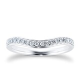 Goldsmiths Platinum 1.20cttw Princess Cut Bridal Set - Ring Size I