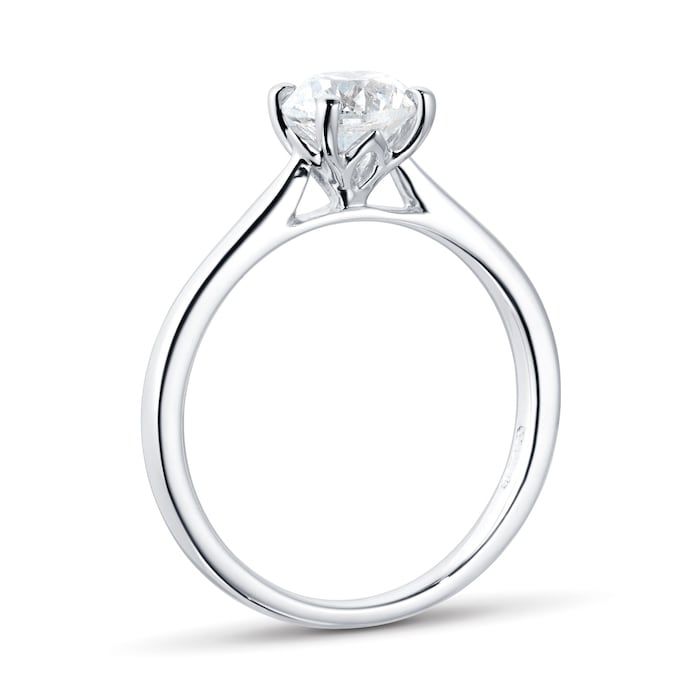 Mappin&Webb Platinum 1.00ct Diamond Solitaire Engagement Ring