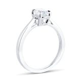 Mappin & Webb Platinum Belvedere 0.80ct Oval Solitaire Engagement Ring