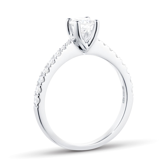 Goldsmiths Platinum 0.70ct Goldsmiths Brightest Diamond Ring