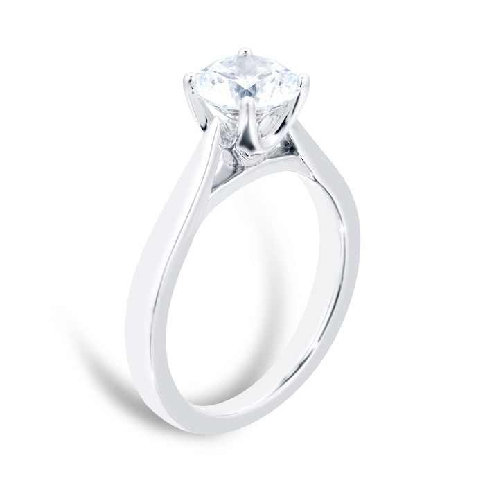 Goldsmiths Platinum 1.50cttw Goldsmiths Brightest Diamond Solitaire Engagement Ring