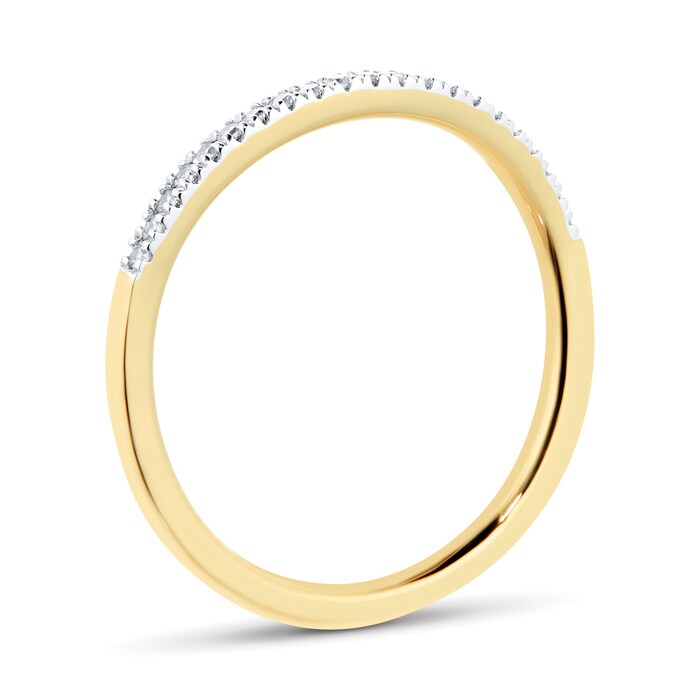 Goldsmiths 9ct Yellow Gold 0.50ct Diamond Bridal Set