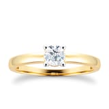 Goldsmiths 18ct Yellow Gold 0.40ct Solitaire Engagement Ring