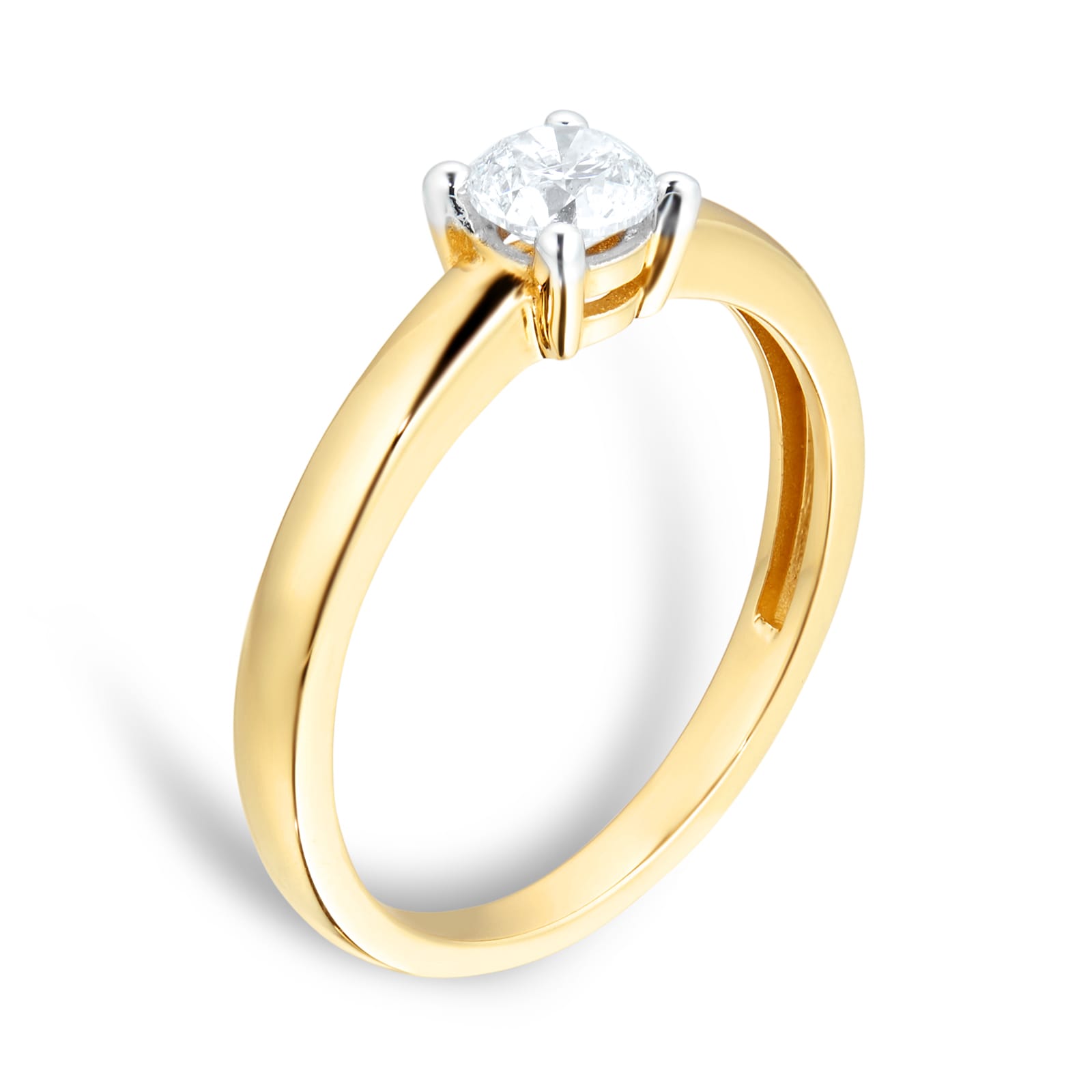 Goldsmiths 18ct Yellow Gold 0.40ct Solitaire Engagement Ring Goldsmiths 18ct Yellow Gold 0.40ct Solitaire Engagement Ring