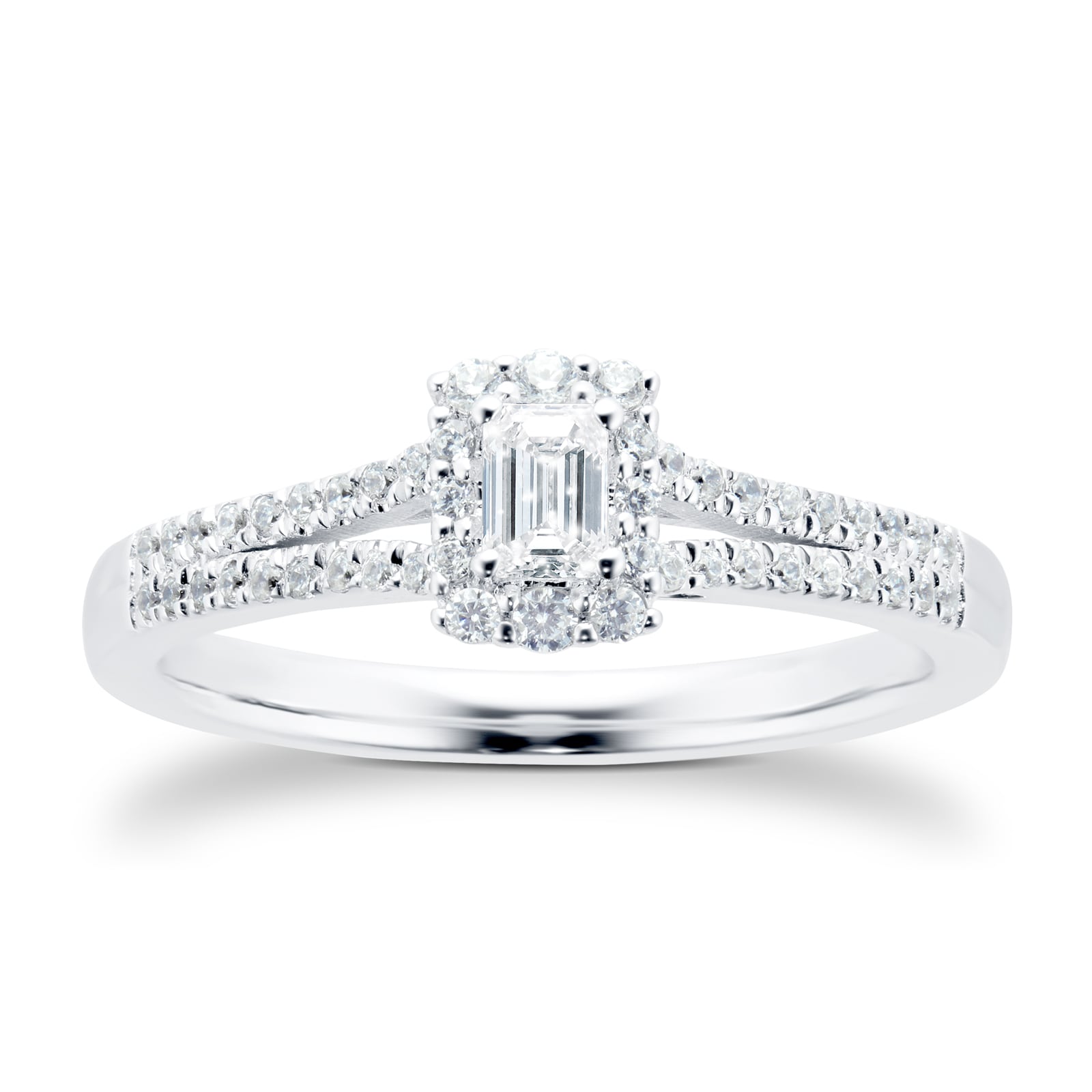 Emerald Cut Engagement Rings, Emerald Cut Diamond Rings Online UK ...
